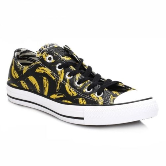 Converse Shoes - Andy Warhol Banana Converse